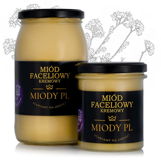Miód faceliowy kremowy