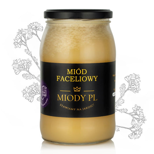 Miód faceliowy - 1200 g
