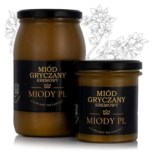 Miód gryczany kremowy